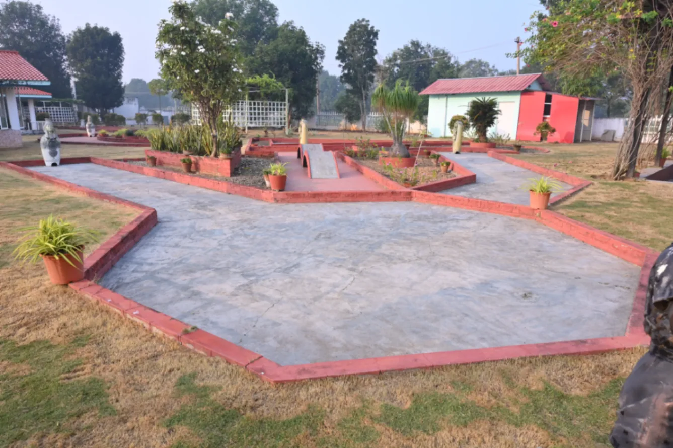 Pathways through the grounds