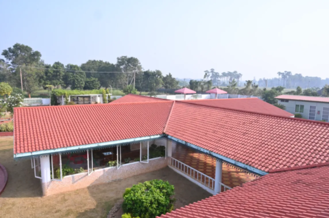 Open terrace with scenic views